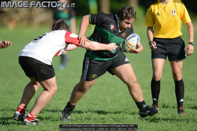 2015-05-16 Rugby Lyons Settimo Milanese U14-Rugby Monza 1487.jpg